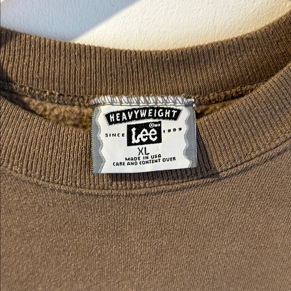 Classic Brown Crewneck Sweater - Picture 2 of 4